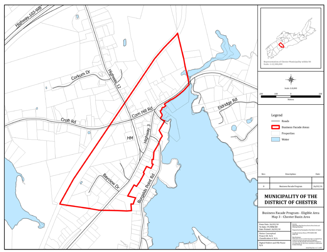 Eligible Area Chester Basin