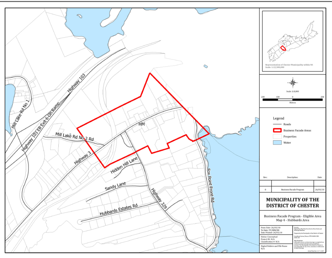 Eligible Area Hubbards