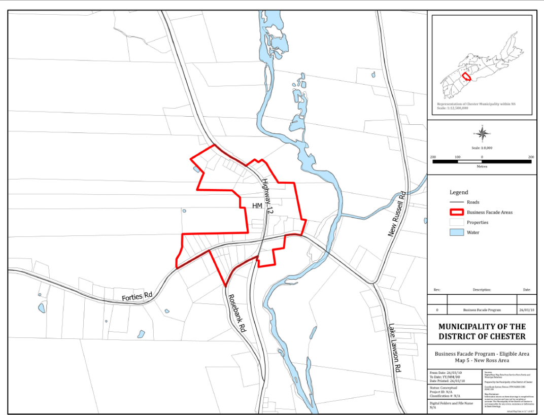 Eligible Area New Ross